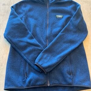 L.L. Bean Blue Fleece Jacket